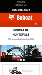 Mobile Screenshot of bobcatofhuntsville.com